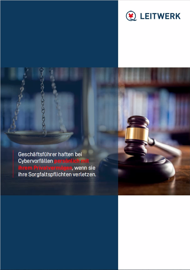 IT-Pflichten und Haftung für Geschäftsführer