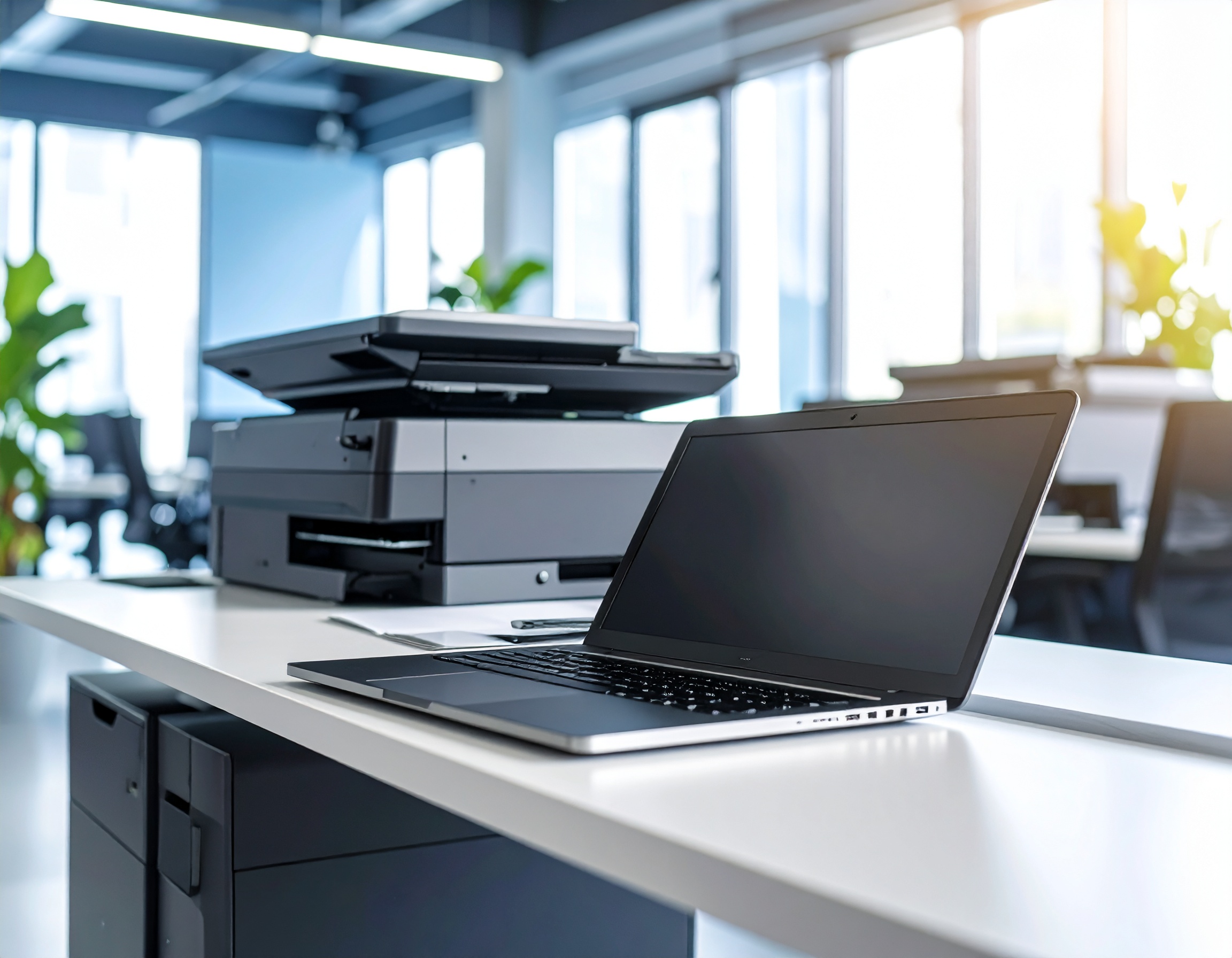 Unternehmen nutzt IT-Leasing für moderne Ausstattung