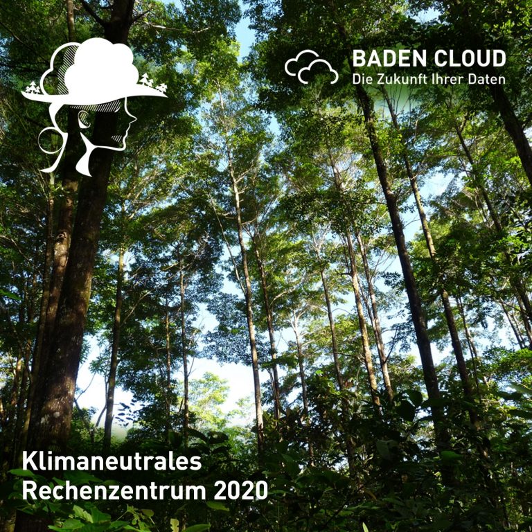 Badencloud Neutrales Rechenzentrum mit Bäumen