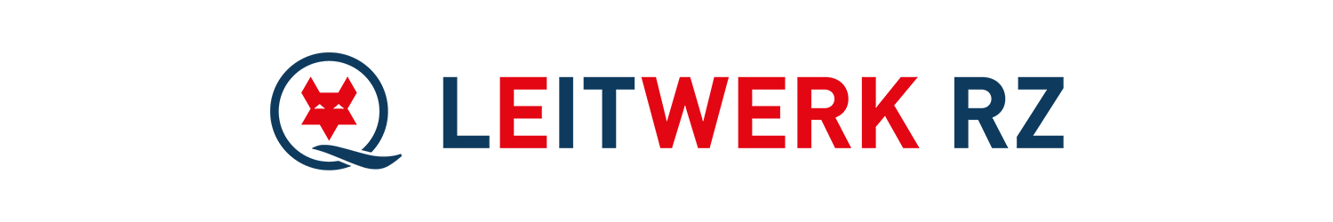 LEITWERK RZ Logo Logo LEITWERK Rechenzentrum