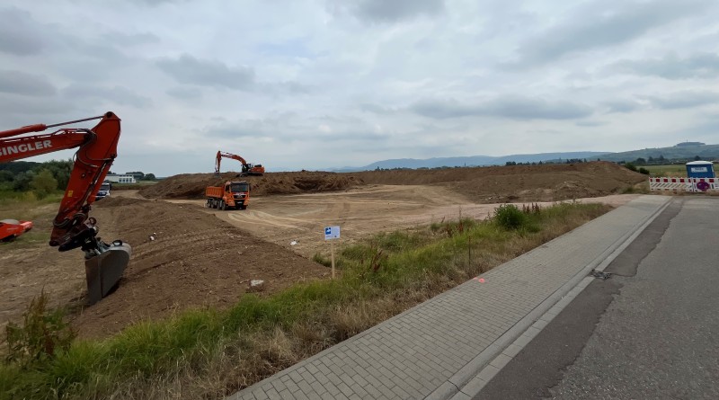 Bau des neuen RZ in Lahr 2