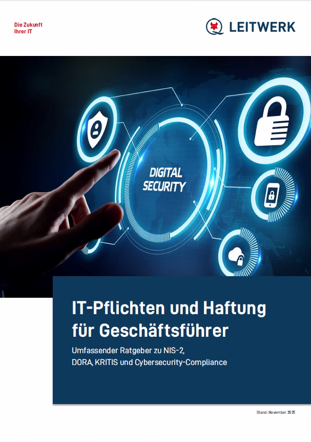 IT-Pflichten und Haftung für Geschäftsführer