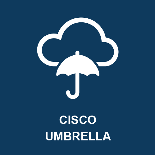 Cisco Umbrella mit Wolke und Regenschirm