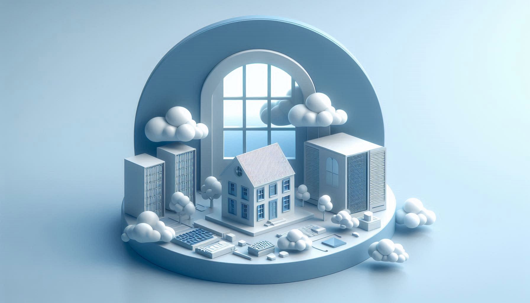 Bequem und sicher: Datensicherung in der Cloud Symbolbild mit Illustration von Datensicherung Cloud