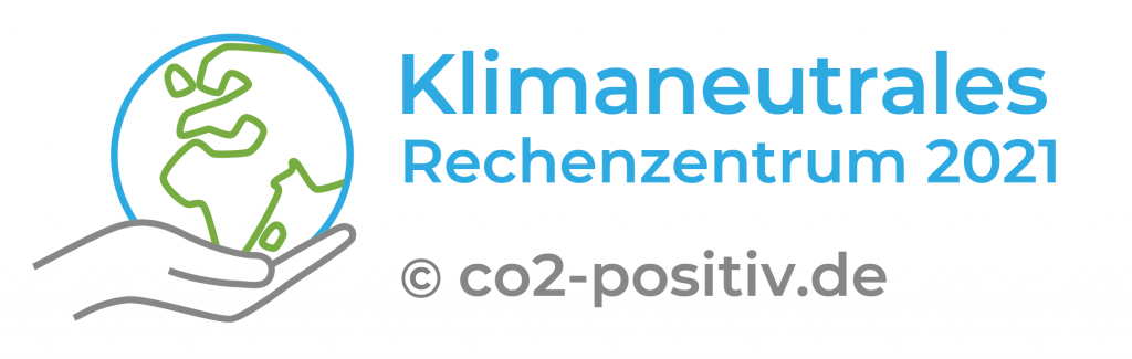 Klimaneutrales Rechenzentrum Logo