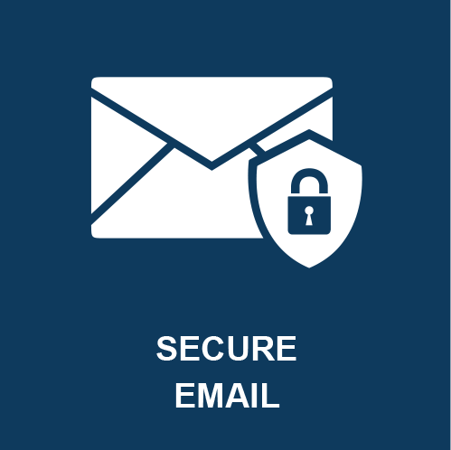 Secure E-Mail Secure E-Mail , Briefumschlag mit Schloss