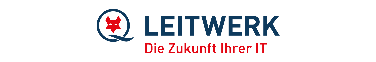 LEITWERK Logo mit kurzem Schriftzug