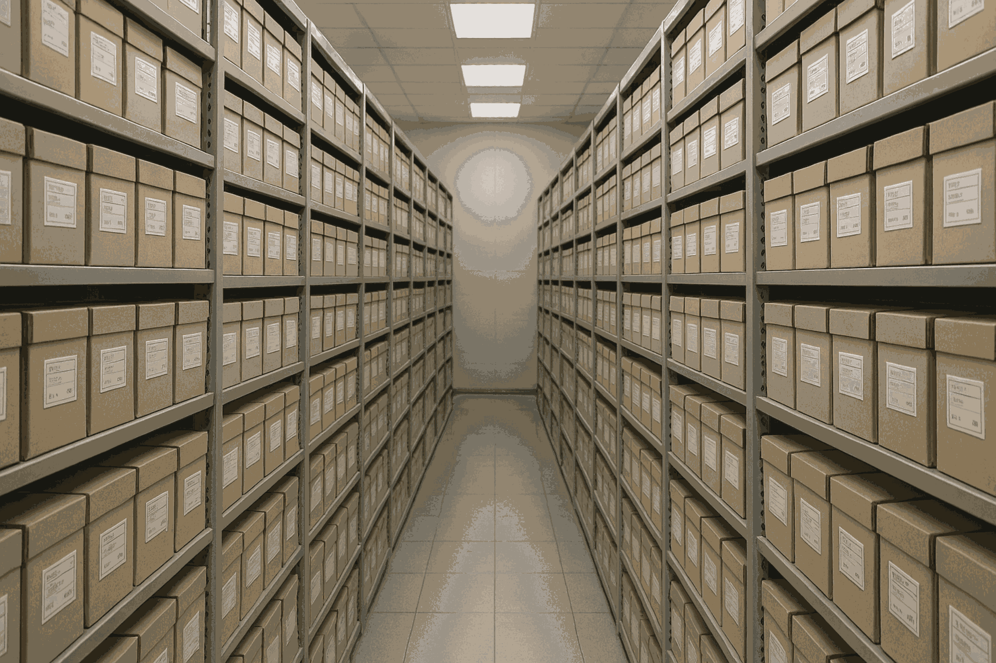 Daten archivieren im riesigen DatenArchiv