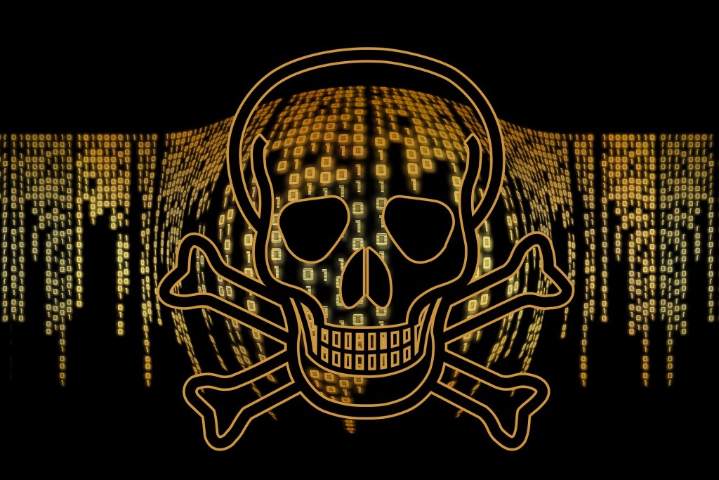 Totenkopf und Code